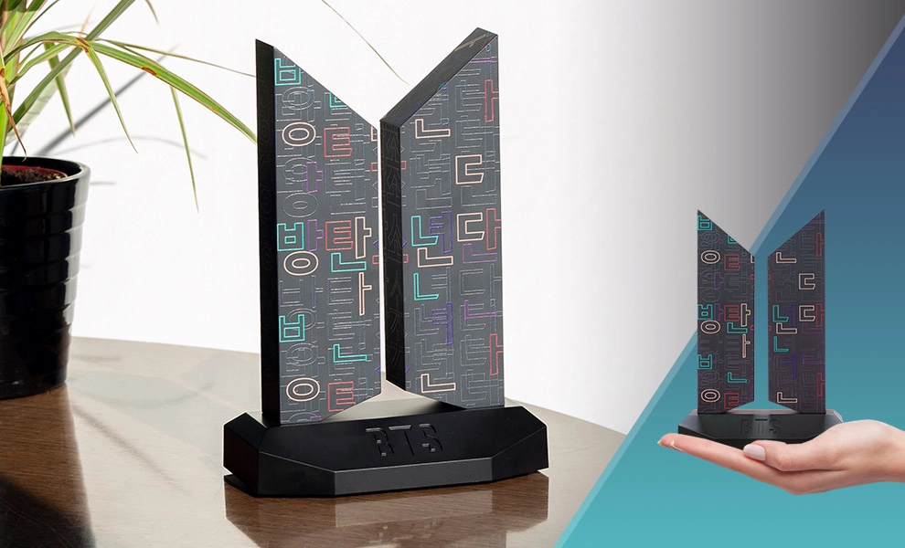 Premium BTS Logo: Hangeul Edition Collectible Logo by Sideshow Collectibles
