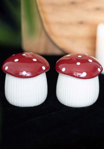 Mushroom Salt & Pepper Shakers