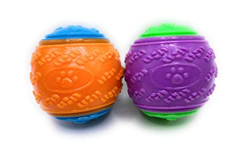 Scooby-Doo Durable Squeaky Set of 2 Balls