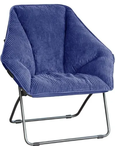 Hexagon plush indoor chair