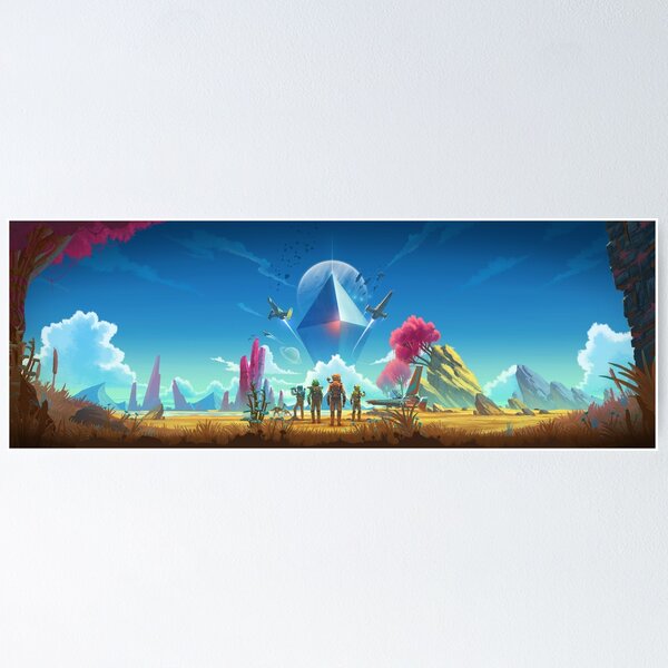 No Man's Sky - A new planet Poster | No Man's Sky Store - Official No Man's Sky Merchandise Shop