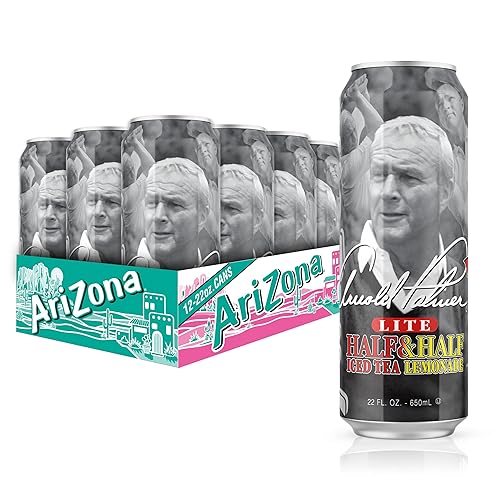 AriZona Arnold Palmer Half and Half - Big Can, 22 Fl Oz (Pack of 12) - Arnold Palmer - 22 Fl Oz (Pack of 12)