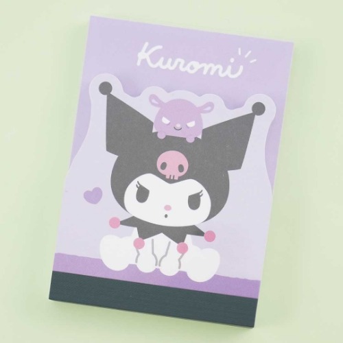 Kuromi Cheeky But Charming Die-Cut Memo Pad