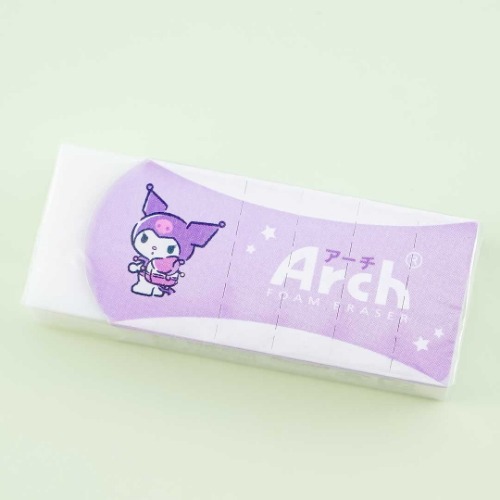 Kuromi Arch Foam Eraser