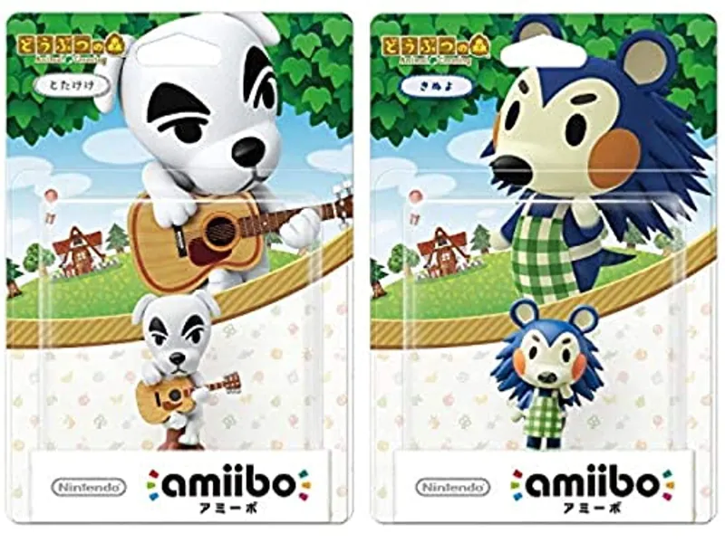 amiibo 2 Pack Set [K.K. Sliders /Mabel] ( Animal Crossing Series) for Nintendo Switch -Switch Lite -WiiU- 3DS - 