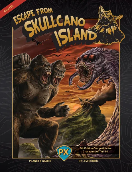 Escape from Skullcano Island | Print + PDF