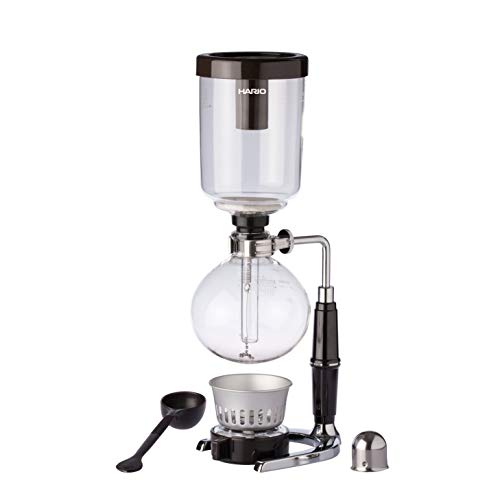 Hario "Technica" Glass Syphon Coffee Maker, 600ml - 5-Cup - Std