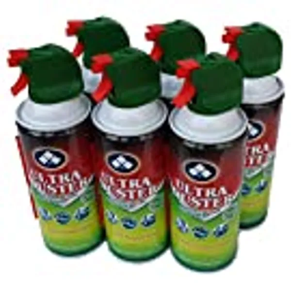 Ultra Duster Canned Air Net 10 Oz 6-Pack
