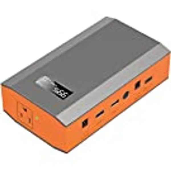 Portable Power Bank with AC Outlet, 65W/110V Portable Laptop Charger Battery Bank, 24000mAh/88.8Wh Mini Power Station External Battery Pack,Backup Power Source for Outdoor Tent Camping Home Office
