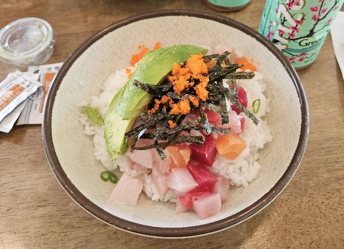 Poke bowl for the catboy