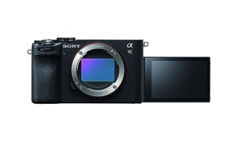 Sony Alpha 7C II Full-Frame Interchangeable Lens Camera - Black - Camera