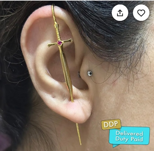 Ear sword