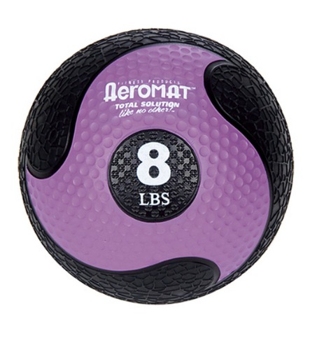 AeroMat Deluxe Medicine Ball 8lbs | Default Title