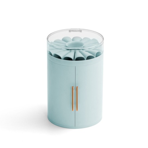 Multi-Layered Jewelry Organizer Tower - Sky Blue