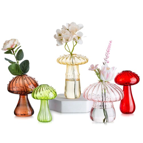 Mushroom Vase Set (5 pieces)