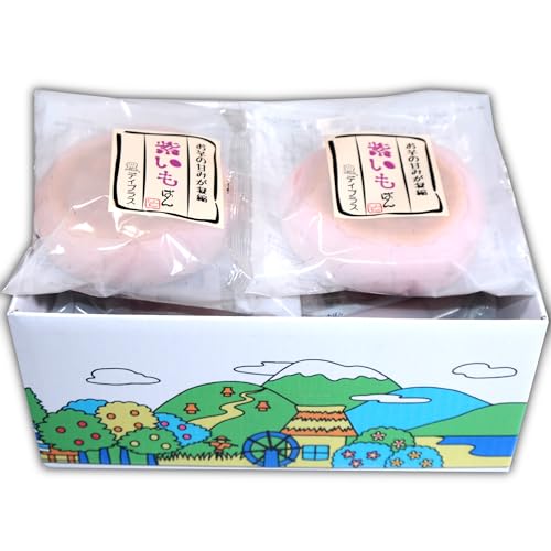 Japanese Breadbox by Dayplus’s Bakery (Purple Sweet Potato Cream filled Pan) DagashiyaBox [PACK OF 10]