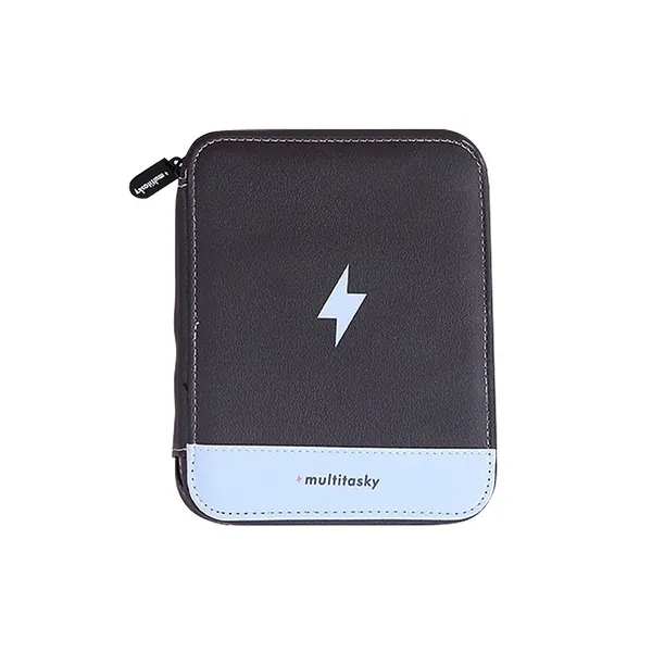 Travel Cord Organizer Pouch - Ink Black