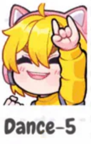 Animowana emotka metal head