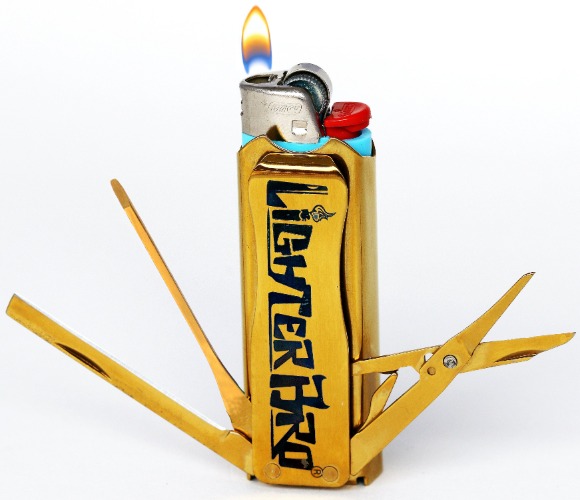 LighterBro® Titanium Gold