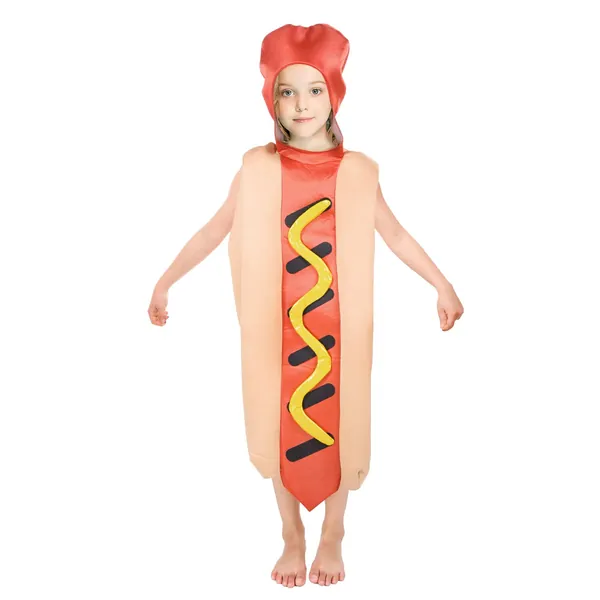 Halloween Hot Dog Costume for Kids Cosplay