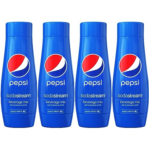 SodaStream® Pepsi® Beverage Mix (440ml, Pack of 4) - Pepsi - Pepsi - 14.9 Fl Oz (Pack of 4)