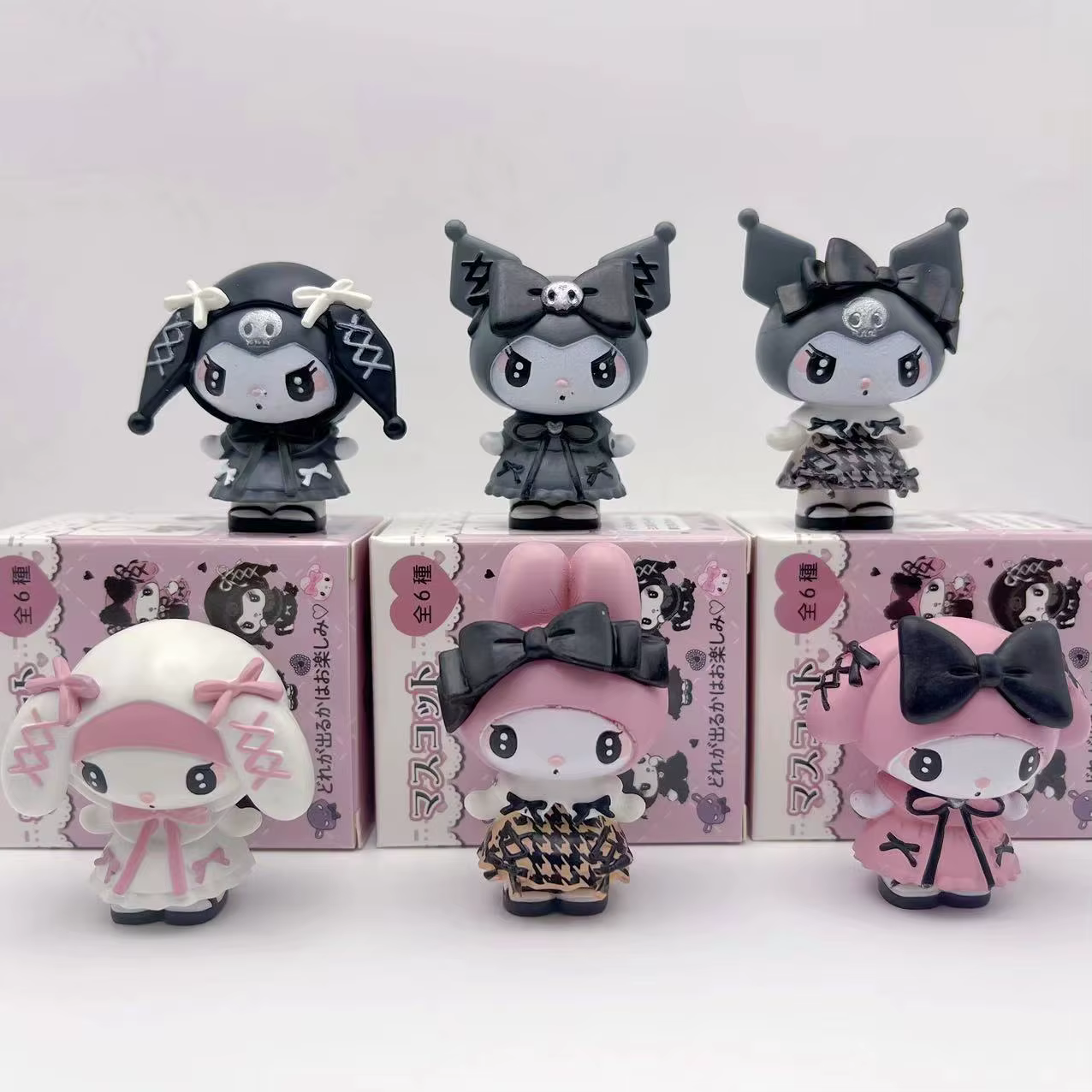 Sanrio Blind Box Figura Bonecas, Kuromi My Melody Caráter Dos Desenhos Animados, Saco Surpresa, Modelo Bonito, Fãs Coleção Toy - AliExpress 26
