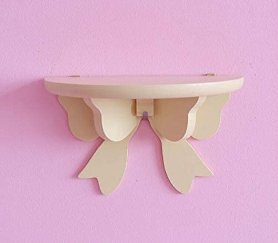 PEXIZUAN Kawaii Wood Floating Shelf