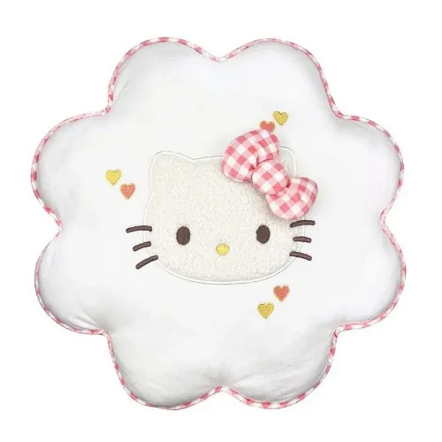 Hello Kitty Cozy Face Throw Pillow