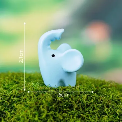 Miniature Elephant Figurine