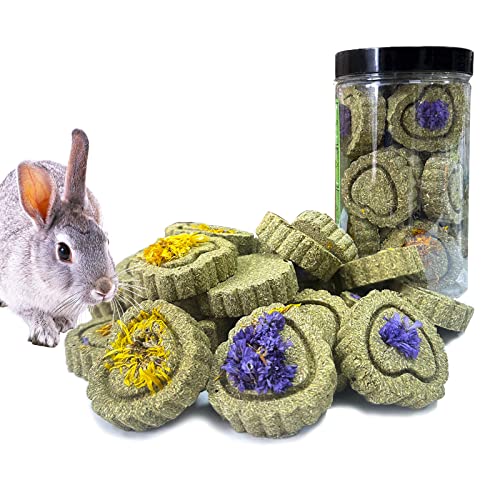 Hamster Chew Toys for Teeth 18PCS Natural Timothy Hay
