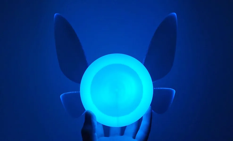 Navi Fairy Night Light, Single Color LED Decoration Ornament, Breath of the Wild Gamer Gift, Desk Decor, Cute Hanging Lamp- Legend of Zelda