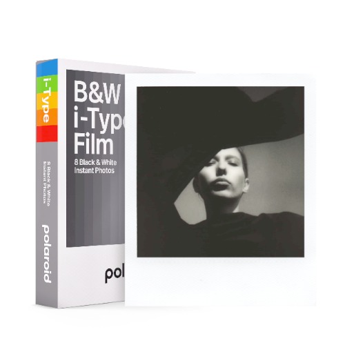 Polaroid B&W Film for I-Type (6001) - 40 Photos White Frame Film