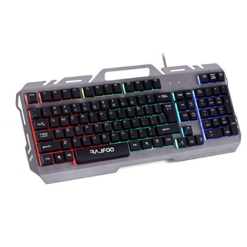 Ninja Dragons Y3N USB Wired Illuminated Colorful LED Gaming Keyboard - Black
