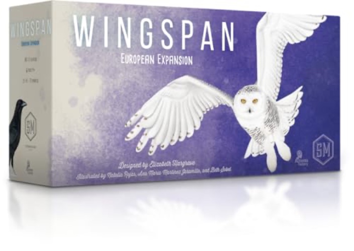 Wingspan European Expansion from Stonemaier | Add to Wingspan (Base Game) | 81 Unique New Birds, New Egg Color | 1-5 Players, 70 Mins, Ages 14+
