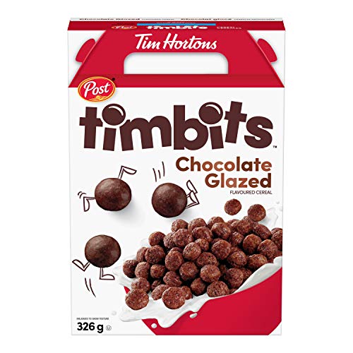 Post Timbits Cereal Chocolate Glazed, 326g - Chocolate Glazed - 326 g