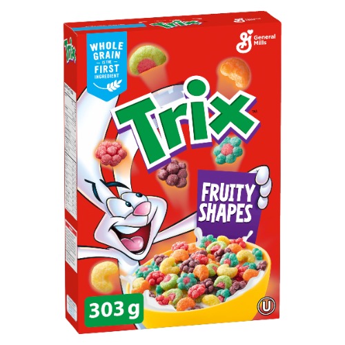 Trix Fruity Shapes Cereal, 303 Grams