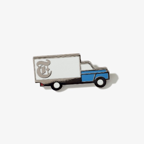 1970s Delivery Truck Pin | Branded