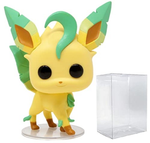 Pokemon - Leafeon Pop! Vinyl Figure (Bundled with Compatible Pop Box Protector Case), Multicolor, 3.75 inches