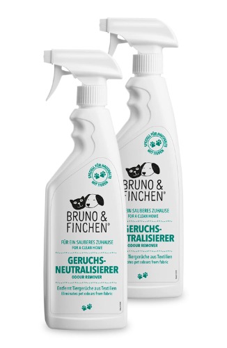 Bruno & Finchen - 2 x Pet Odor Neutralizer
