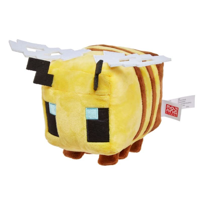 Minecraft – officieel pluche dier 15,24 cm – HBN41 – figuur Bee