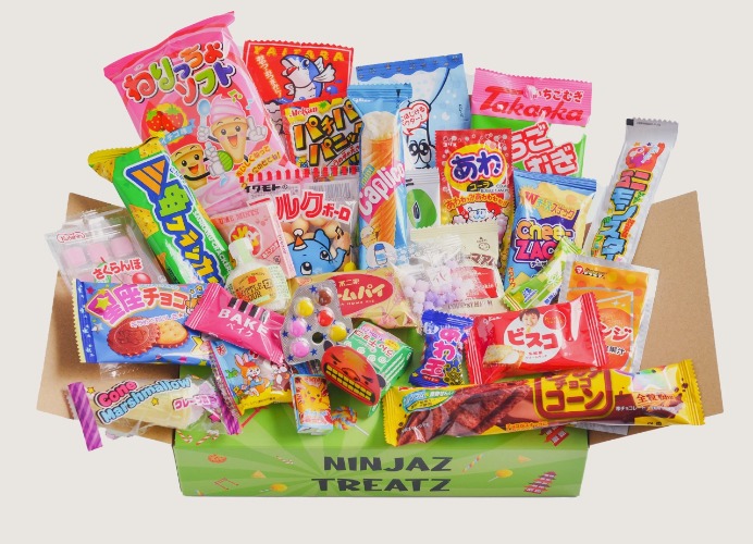30 Japanse Snacks & Candy Box Japanse Dagashi-snoepjes