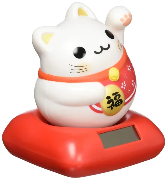 Lucky Cat Chubby Nohohon Solar ECO Japan Figure