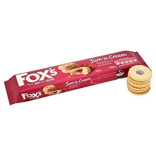 Fox's Jam 'n Cream Rings - 150g