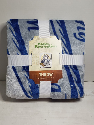 Parks And Recreation Super Soft Fleece Throw Blanket