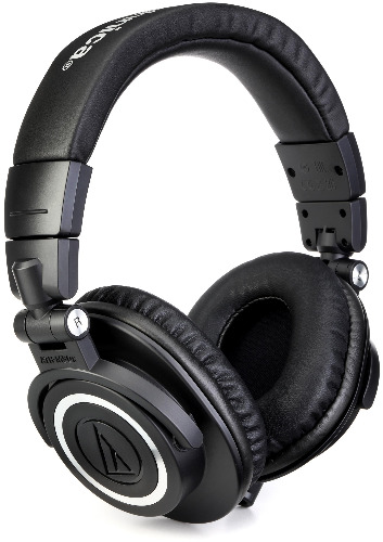 Audio-Technica ATH-M50x Closed-back Studio Monitoring Headphones