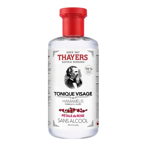 THAYERS Alcohol-Free Witch Hazel Rose Petal Face Toner Skin Care with Aloe Vera, Natural Gentle Facial Toner, for All Skin Types, 355mL - TONER