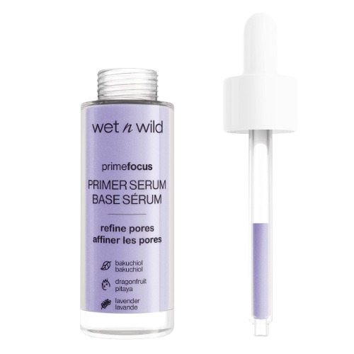 Wet n Wild Prime Focus Pore Minimizing Primer Serum Off-White Minimize Pores, (1114619) - Minimize Pores