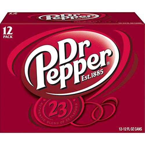 Dr Pepper , 355 mL Cans, 12 Pack (Packaging May Vary) - 355 ml (Pack of 12) Dr Pepper