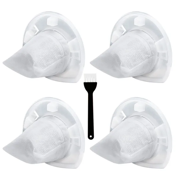 4 Pack Replacement Filter for Black & Decker Power Tools VF110 Vacuum CHV1410L, CHV9610, CHV1210, CHV1510, CHV1410, CHV1410B, BDH2000L