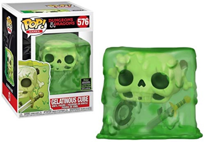 Funko Pop! Dungeons and Dragons Gelatinous Cube Shared Sticker ECCC 2020 Exclusive